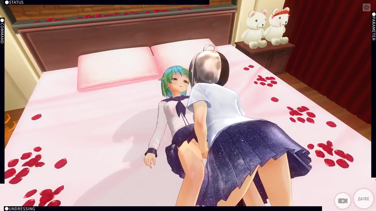 3d Hentai And Hentai 3d In Yuri Earth-chan And Moon-chan Fuck And Cum