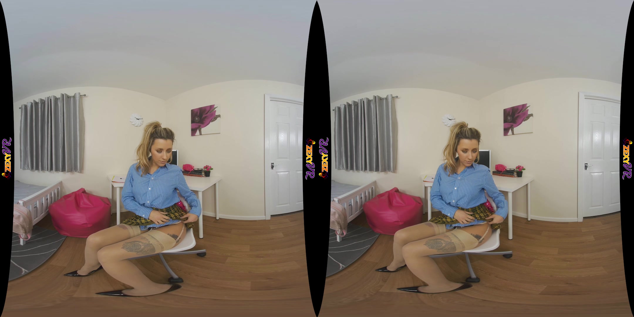 Home Work featuring Louise K - ZexyVR