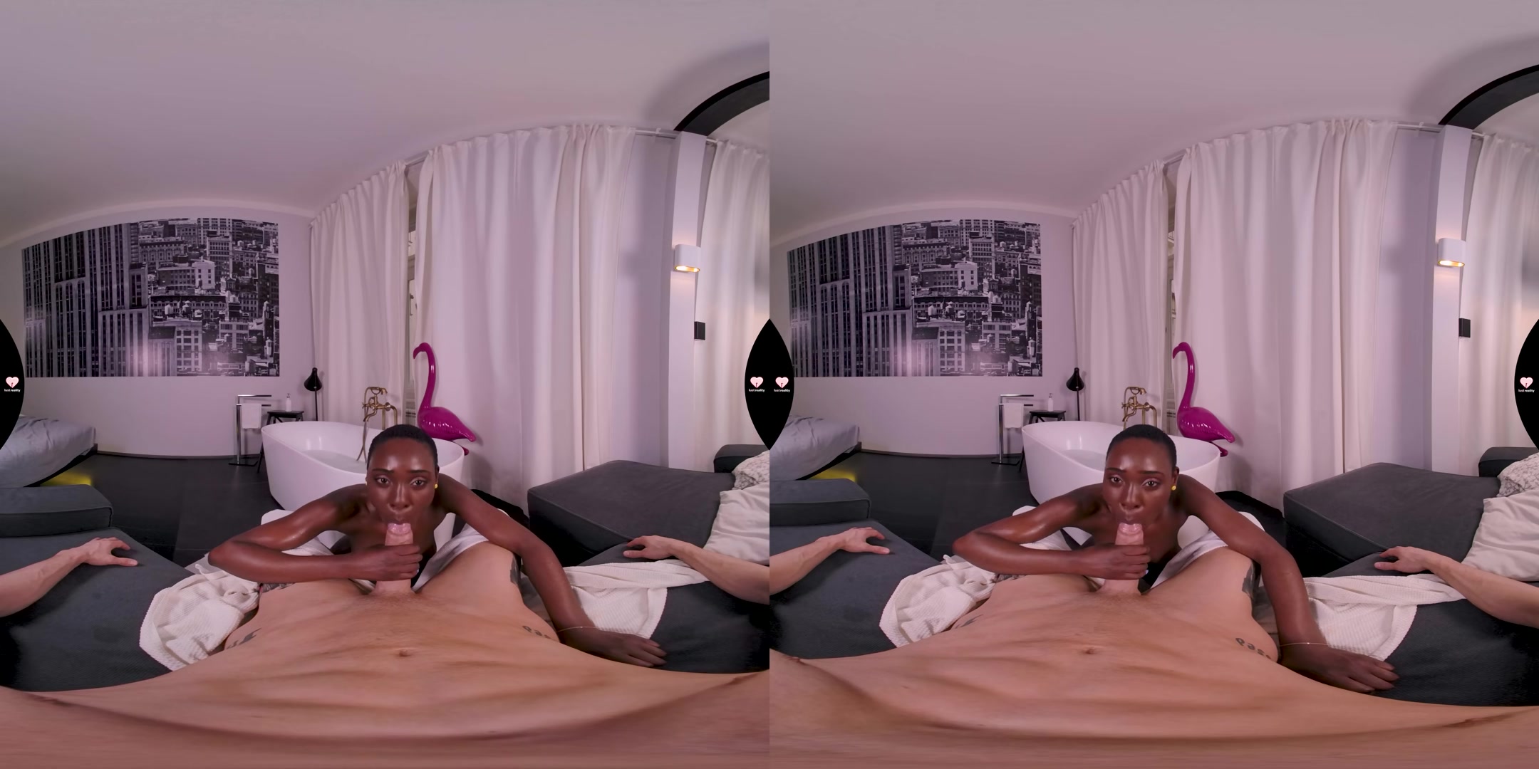 Hot Bath For Two And Cumshot On Her Ass - LustReality