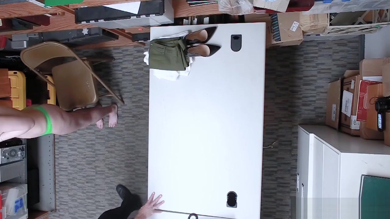 Slender redhead shoplifting teen 18+ got fucked for freedom