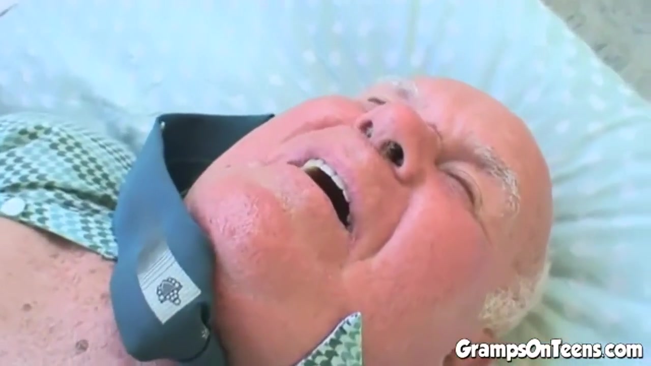 Cock Riding teen 18+ Slut Pleasures Gramps