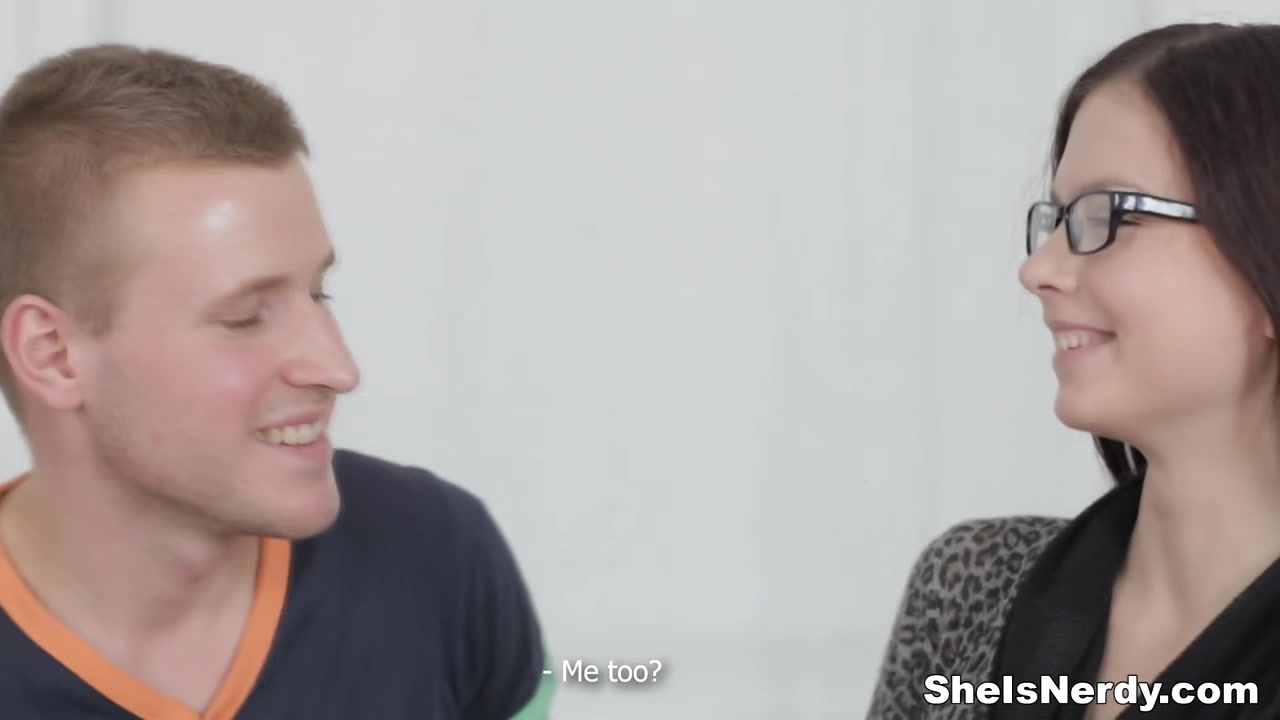 She Is Nerdy - Margarita C Peachy - Reading and fucking together