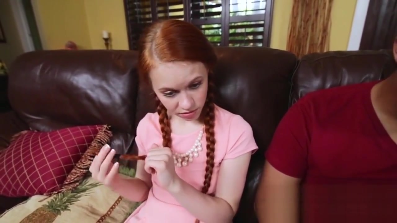 Hot Redhead teen 18+ Screwed without Mercy