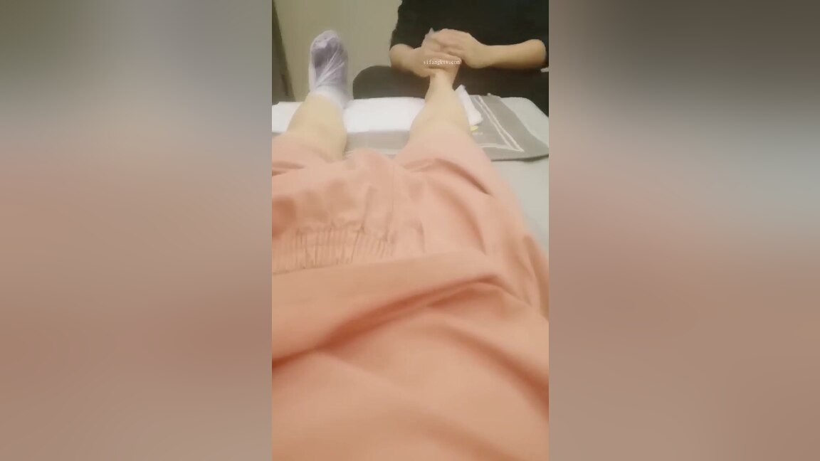 Beautiful Chinese female engages in sexual activity with her boyfriend while being drilled.