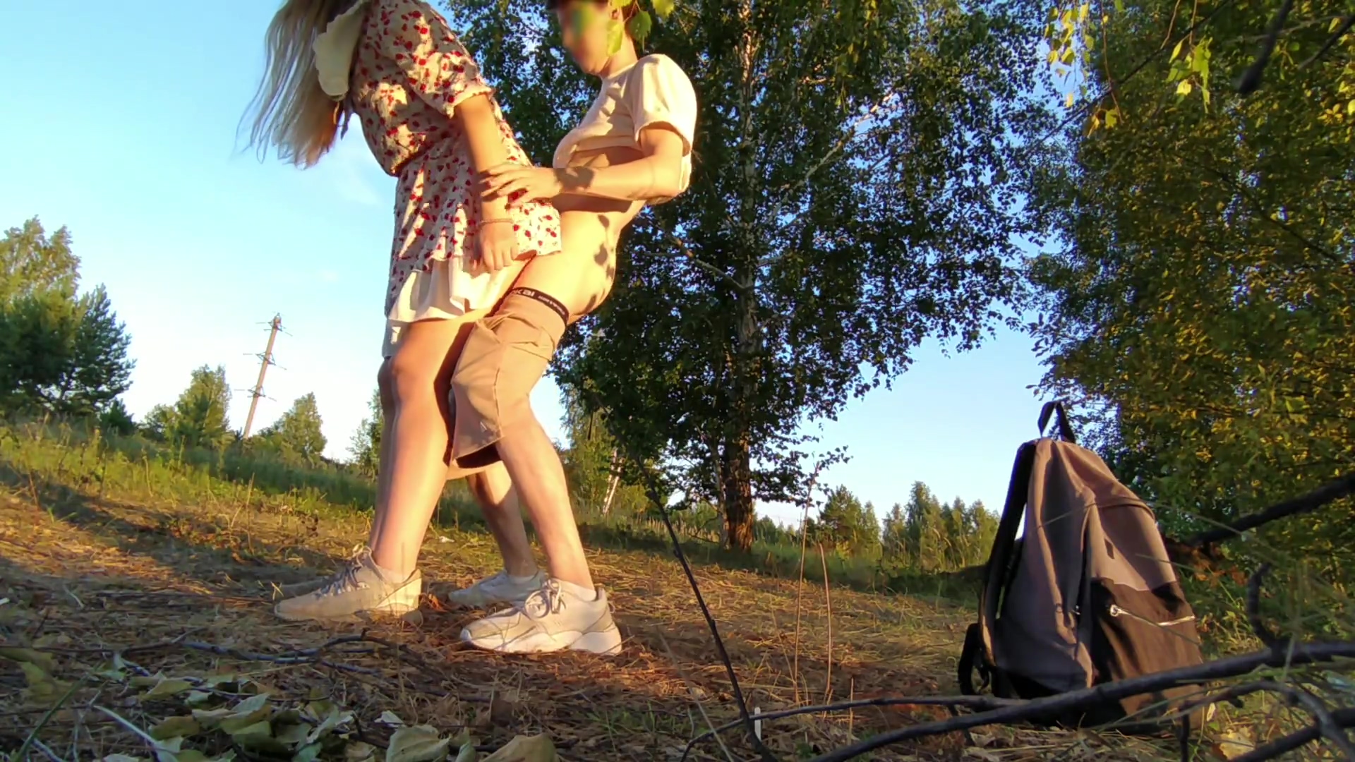 Sex With Russian teen 18+ In The Woods