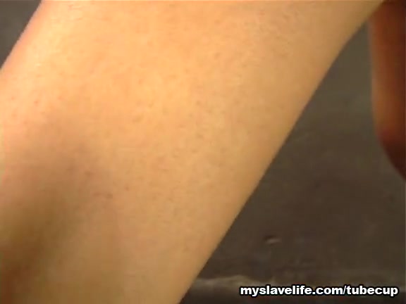Bossy teen 18+ domina teases her slave
