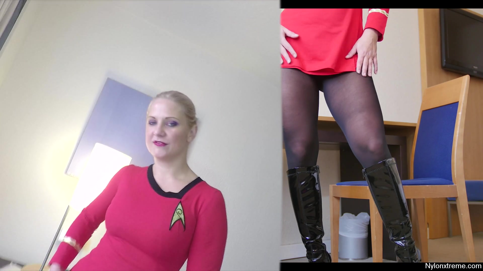118 Outtakes Of Caroline De Jaie - Sex Movies Featuring Sexy Tights