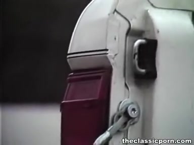 Dirty outdoor fuck on the car