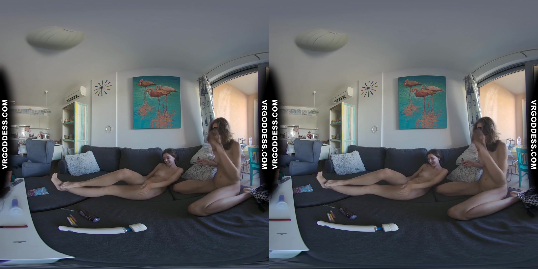 Vacation Mutual Masturbation Rebeka Ruby And Miss Pussycat Double Orgasms