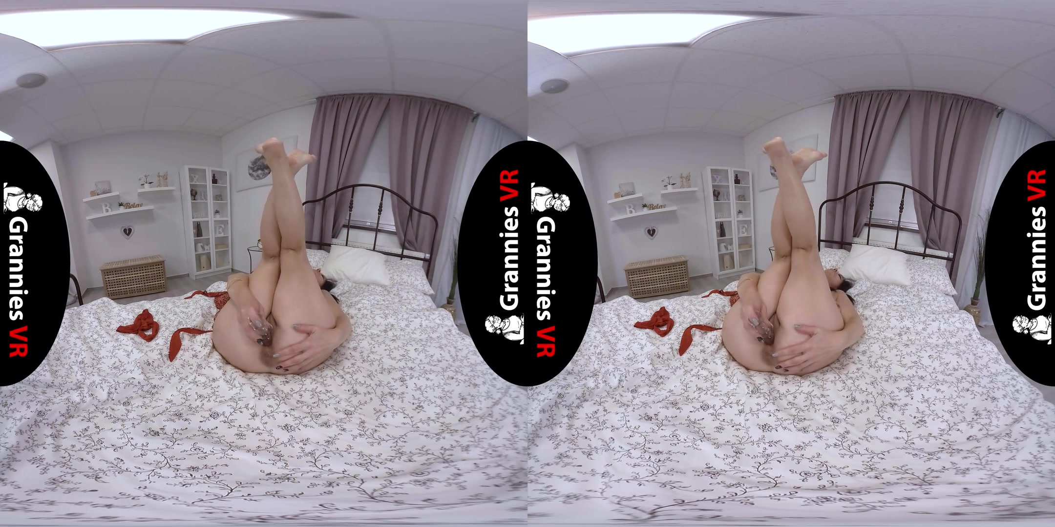 Lady Natasha - Masturbates Shaved Pussy Her Favourite Toy; Sexy MILF / GILF Amateur Solo