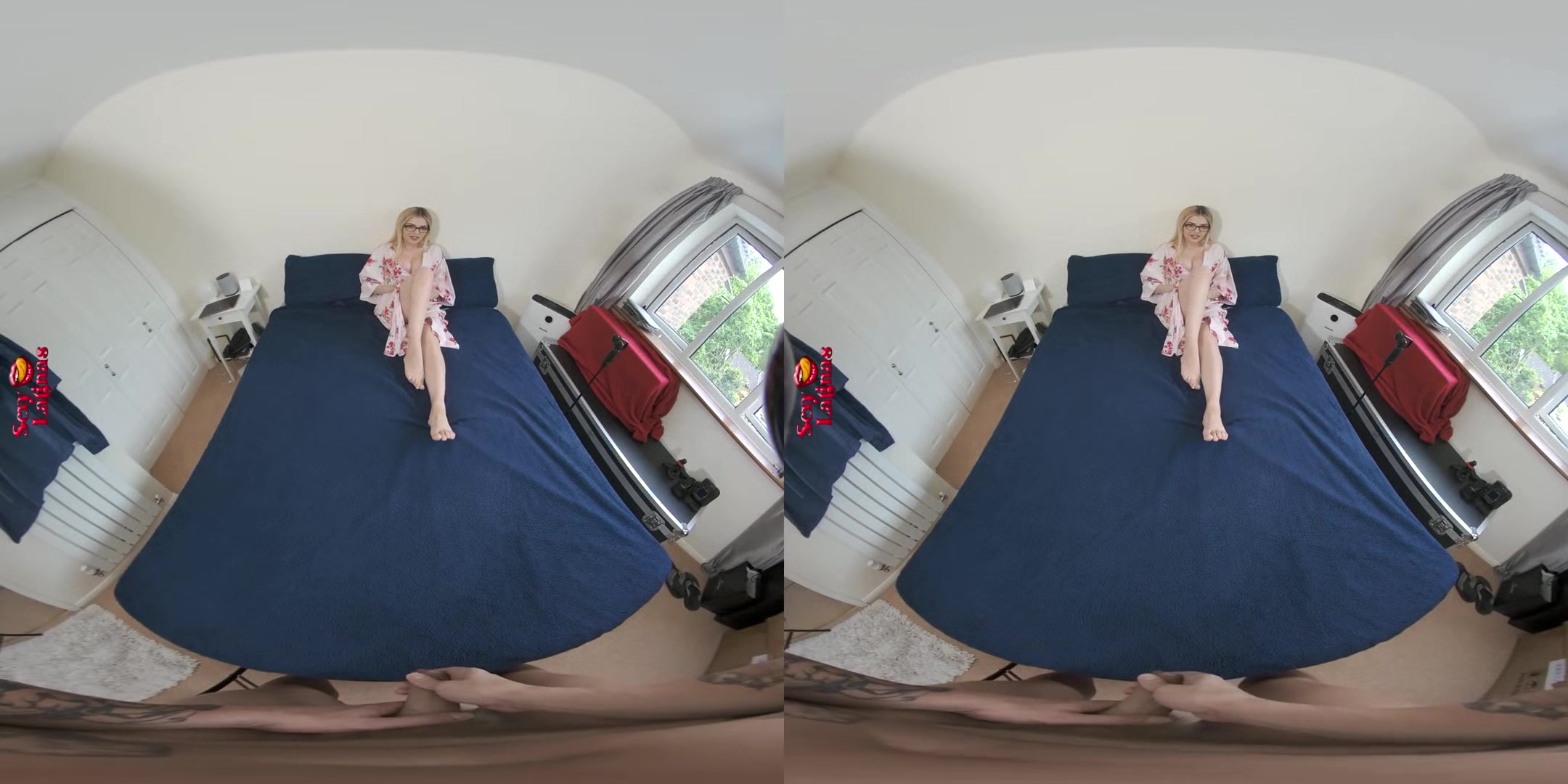 Busty Latina Geisha Face Fuck
