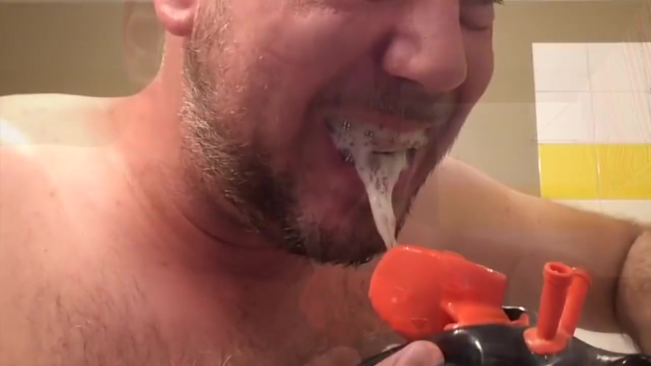 Locked In My Studio Gum Mask With My Piss My Cum And My Braces