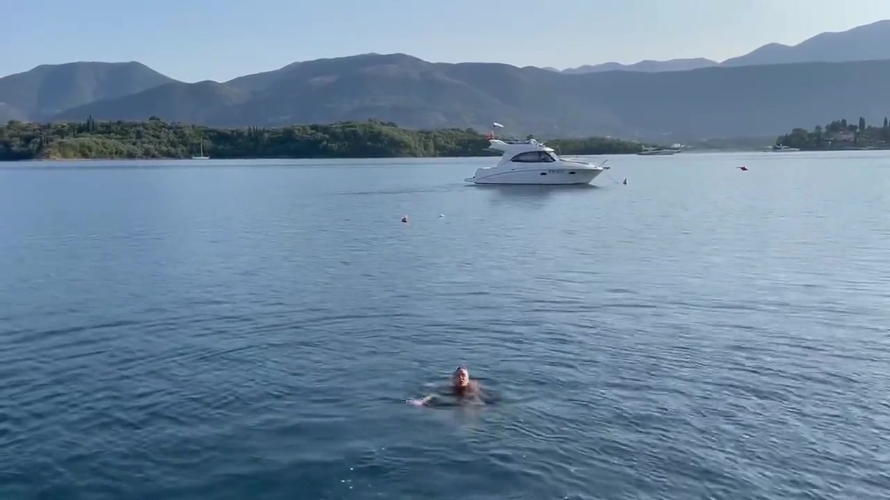 Monika Fox - Morning Swimming Naked In The Bay