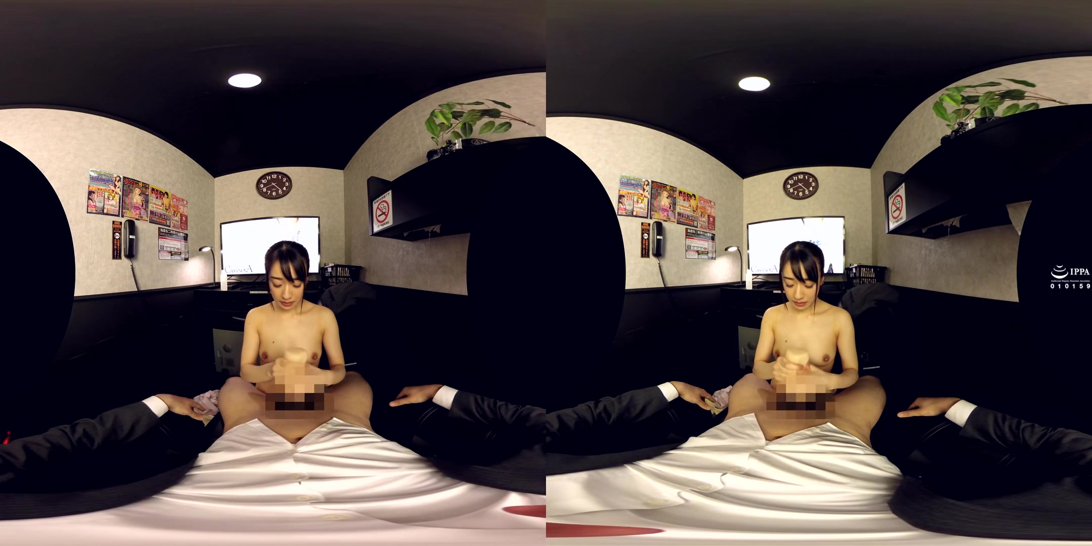 Secret Sex In A Karaoke Box; Japanese Teen Blowjob