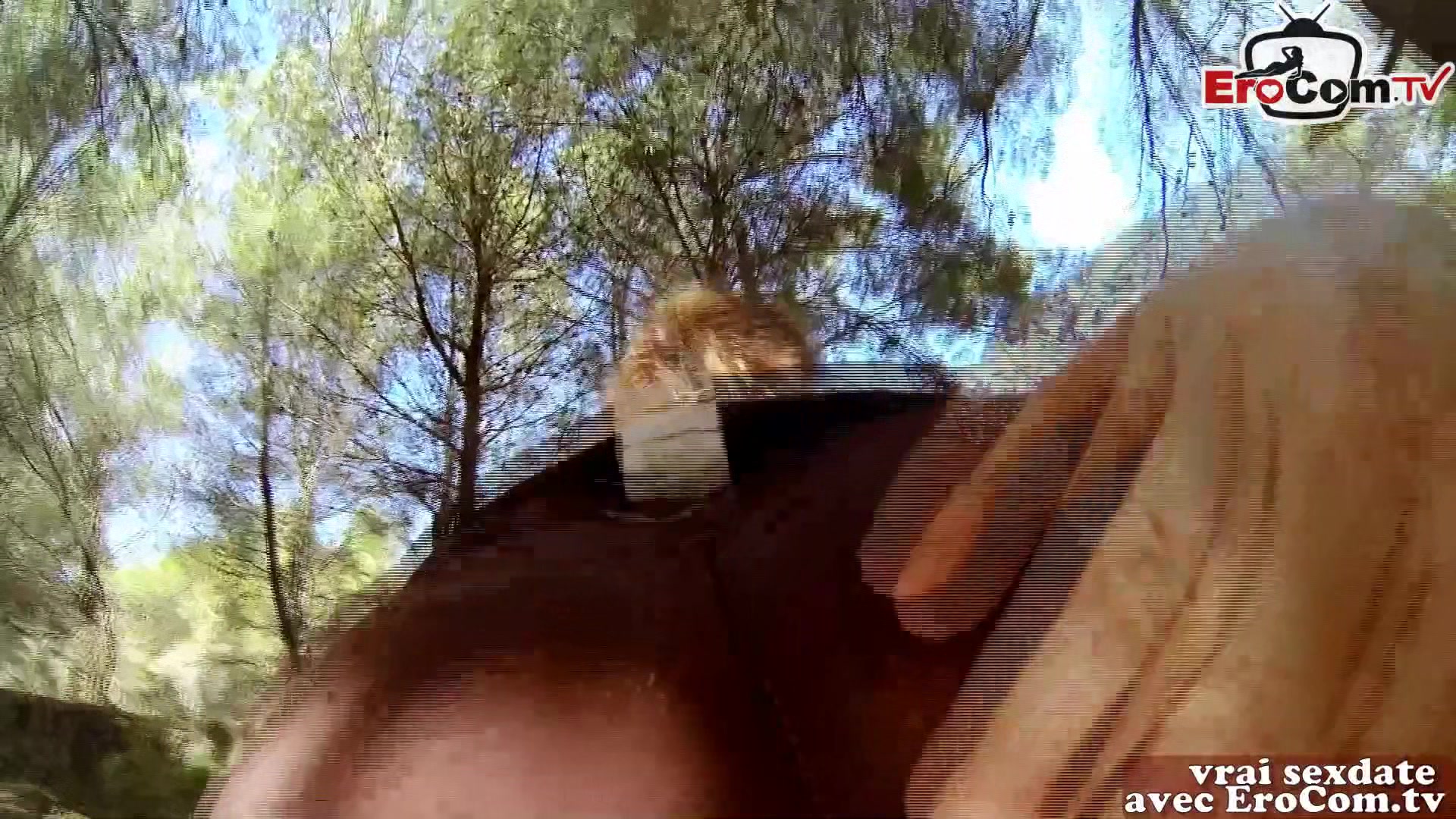French teen 18+ next door try porn in forest