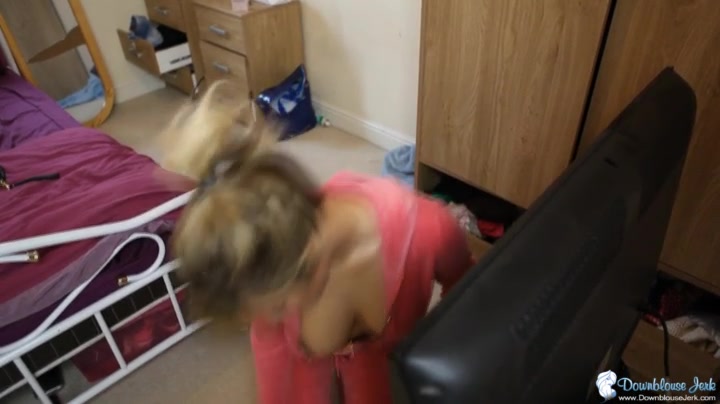 Louise in Tits On TV - DownblouseJerk