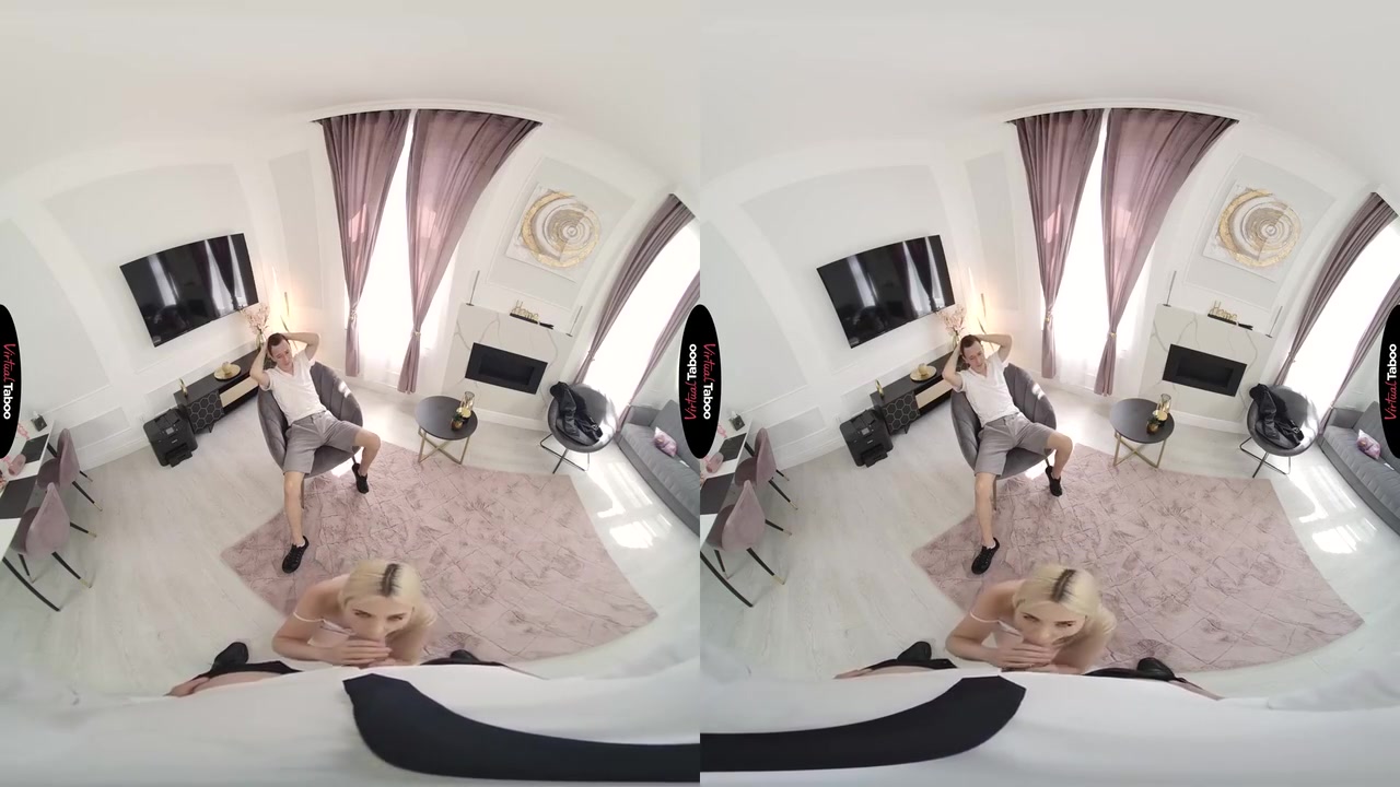 Virtual Reality In Deep Throat Till The Last Drop