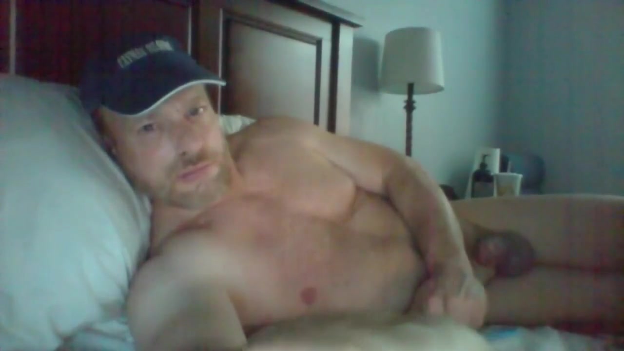 Jerking With Hot Muscle Step daddy