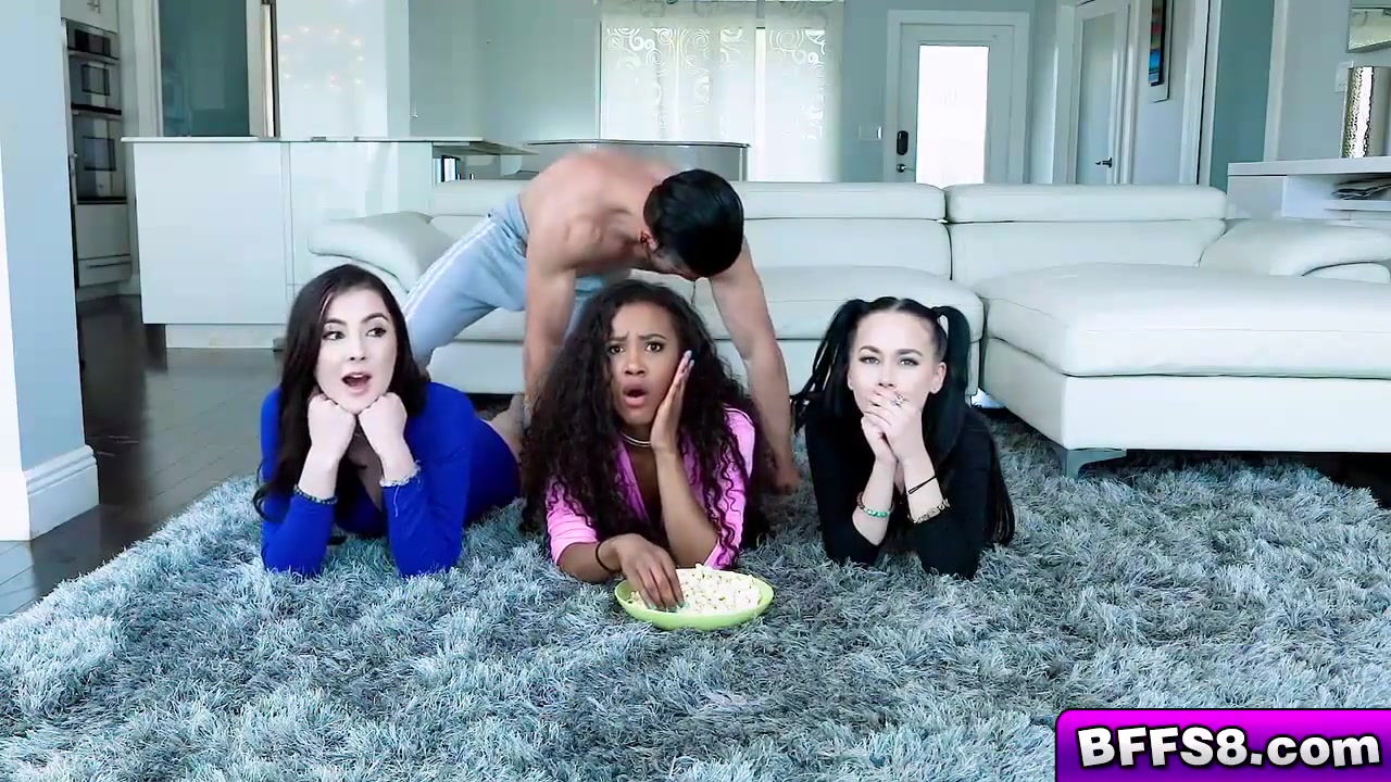 Bambi Black - Pajama Party Turns Out Into A Hot Foursome Sex