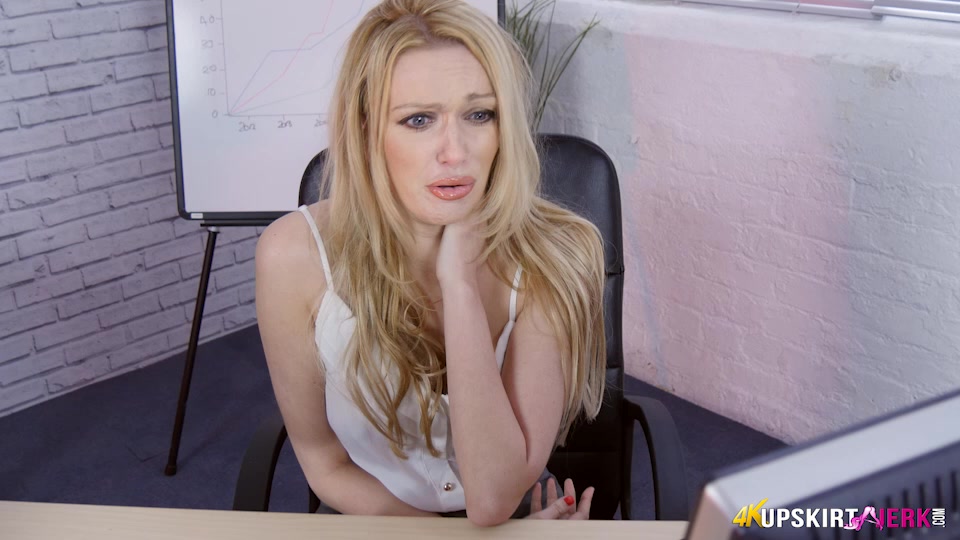 Amber Jayne "Wank Or Get Fired" - UpskirtJerk