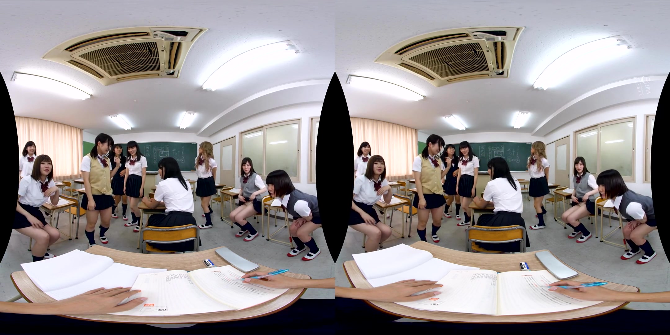 There are Very Few Men in the School, And Girls are Overpowering! 1 - SexLikeReal
