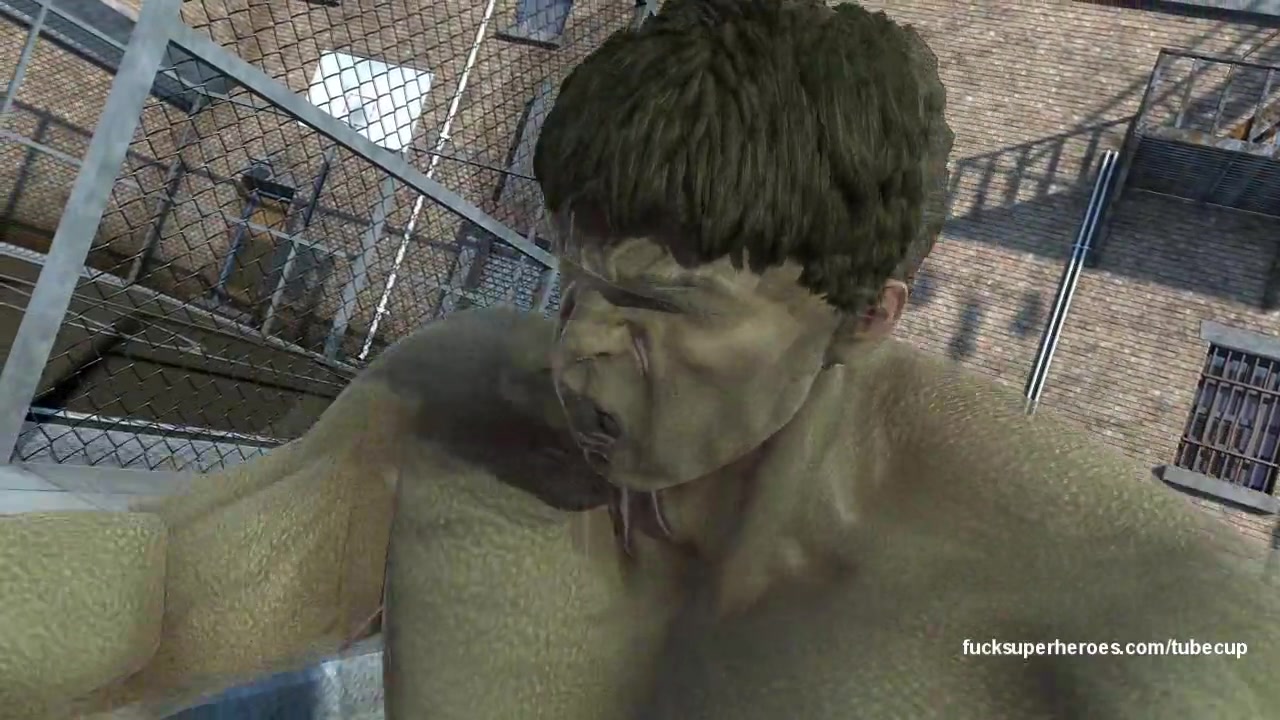 Hulk smashes into Electra's tight cunt