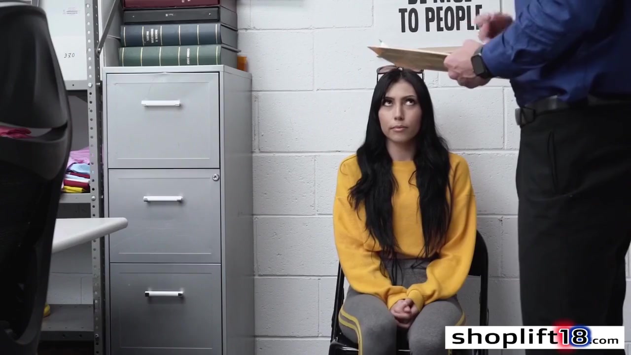 teen 18+ Caught And Fucked By Dirty Big Cock Policeman