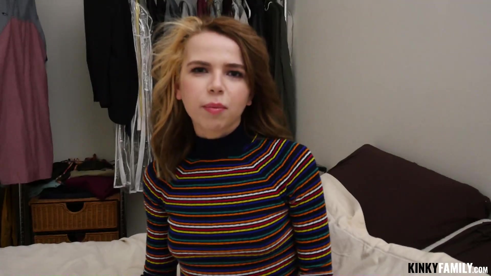 Kinky Family - Home alone with slutty step###