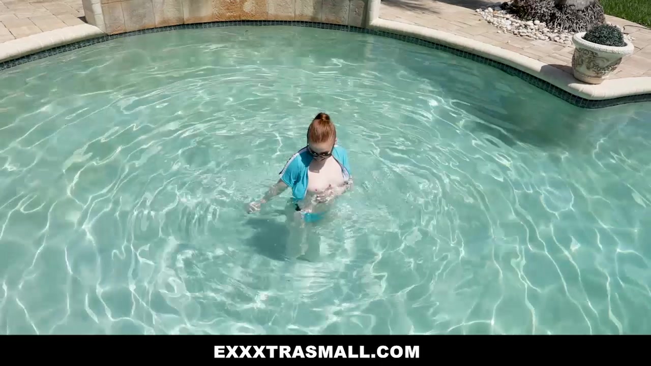 Amber Addis in Tiny Cum In The Sun - ExxxtraSmall