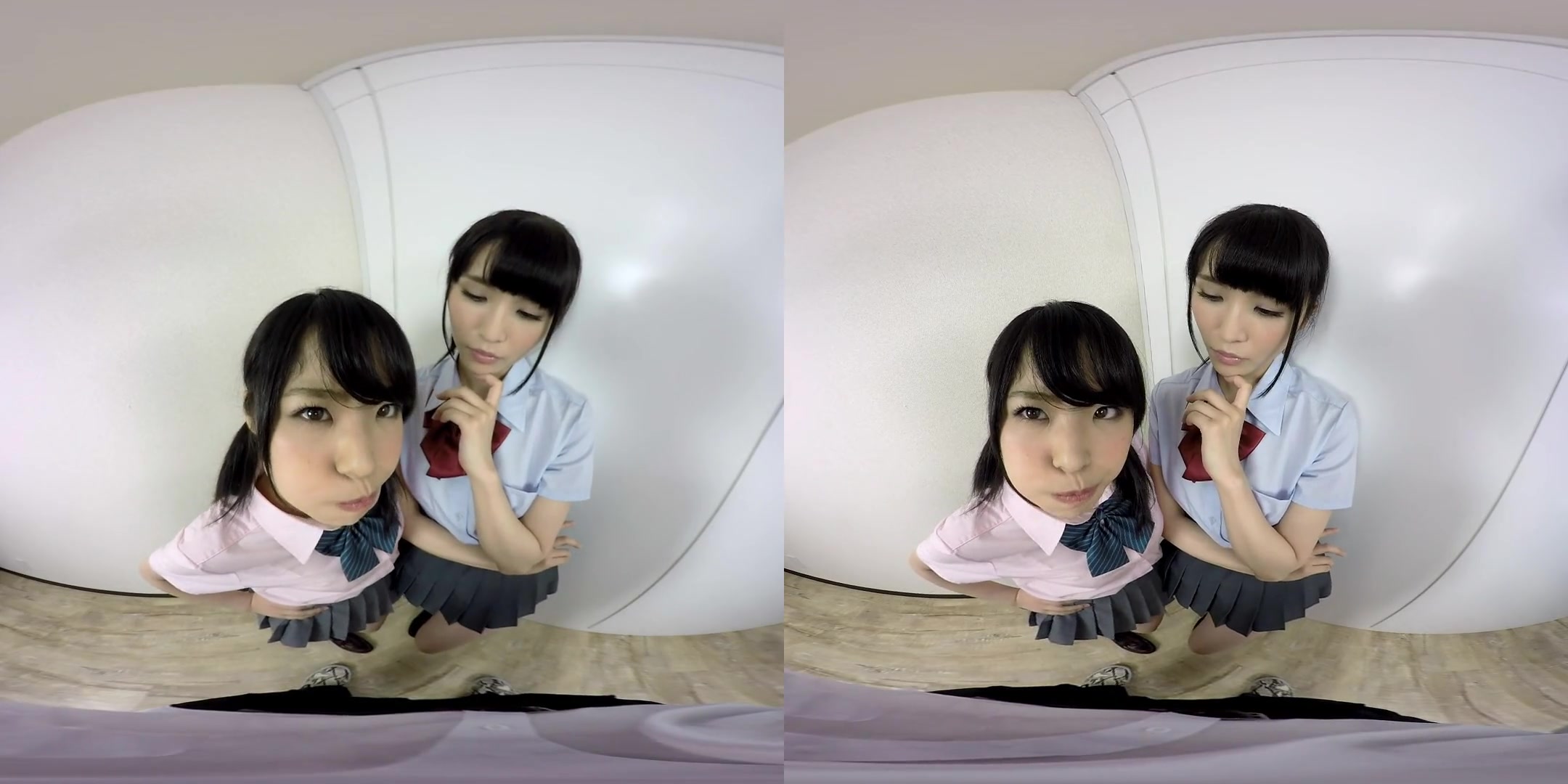 Misato Nonomiya & Mayu Kuyano in Misato Nonomiya, Mayu Koyano Big Butt Secret Threesome - MiluVR