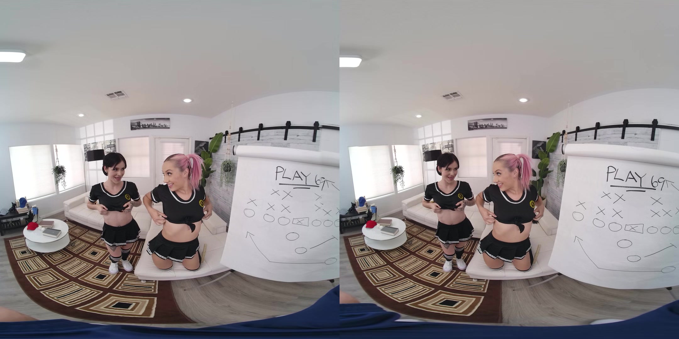 Threesome: Cheerleaders of your Team 3