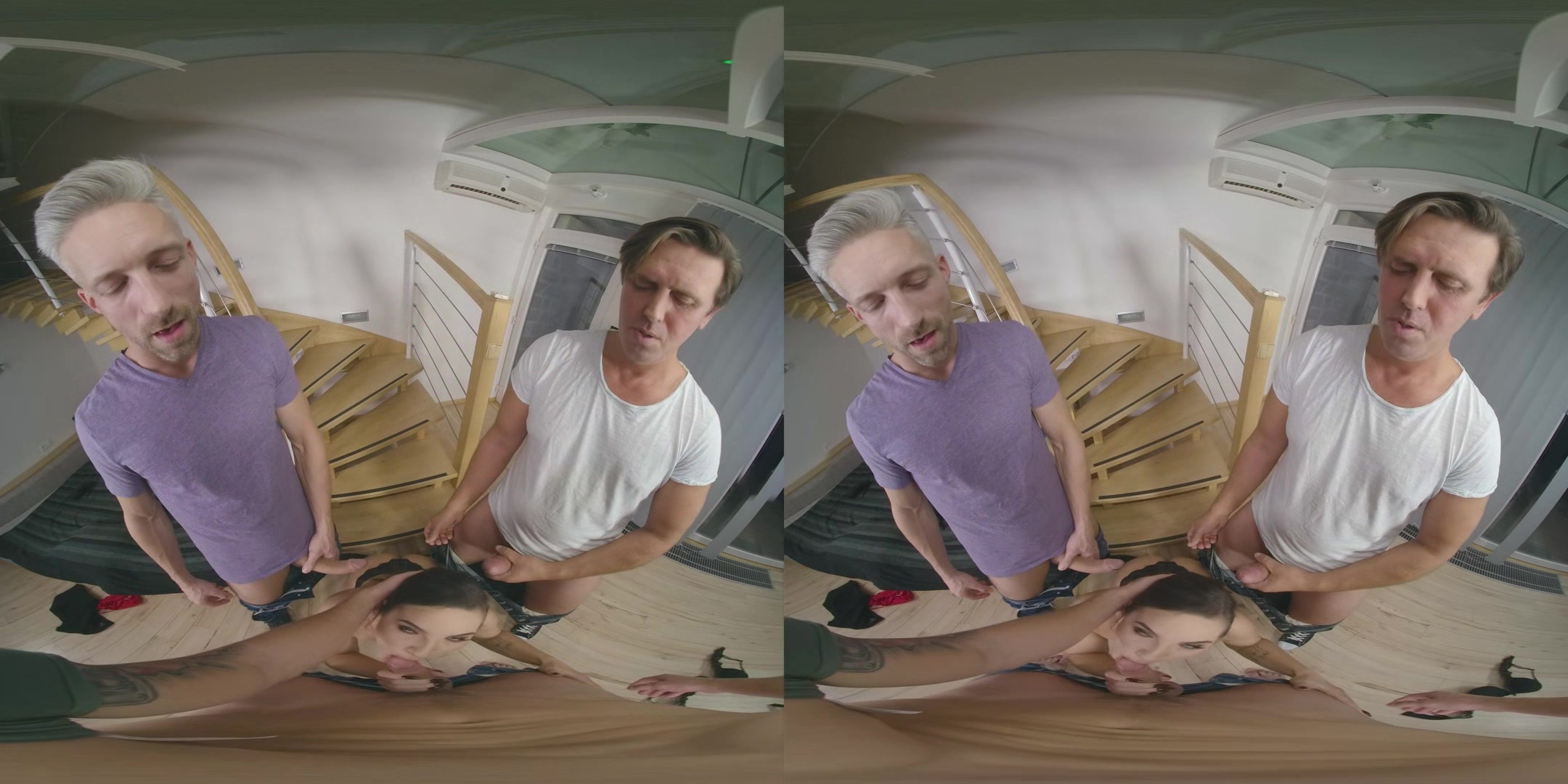 Foursome for slutty baby