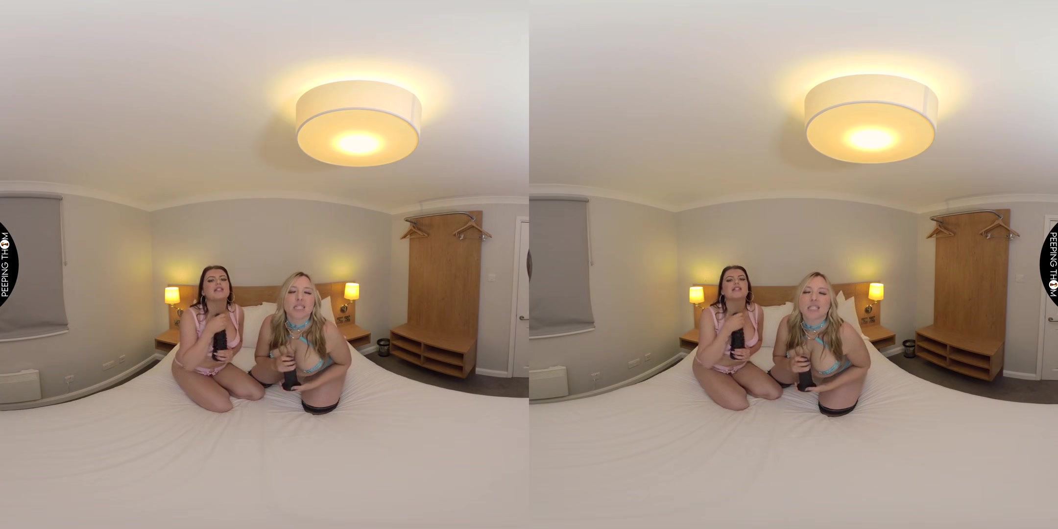 Jerk Off Instructions - British JOI with Two Babes