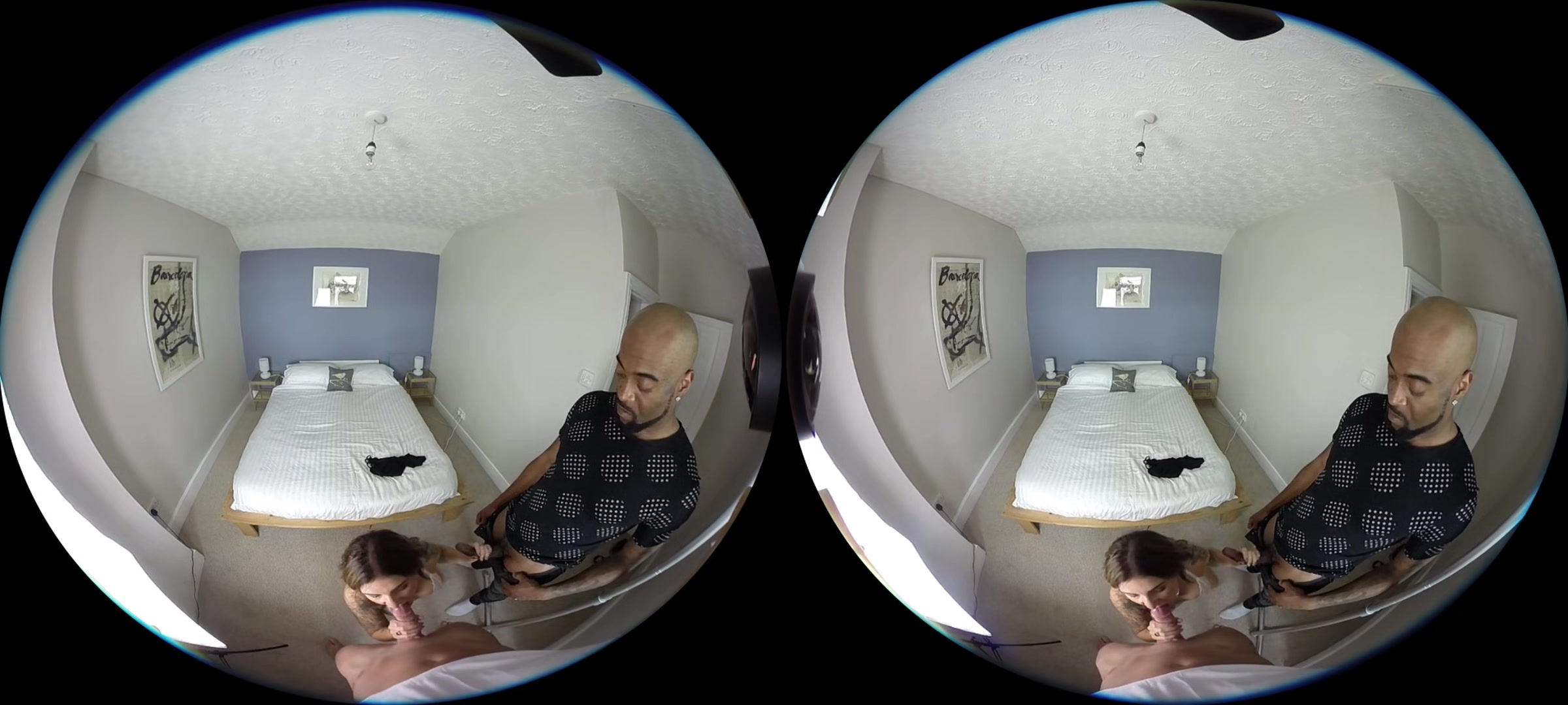 Dp Adreena Winters With Dru Hermes Frmo The Perspective Of Luke Hardy; Mfm Interracial Threesome