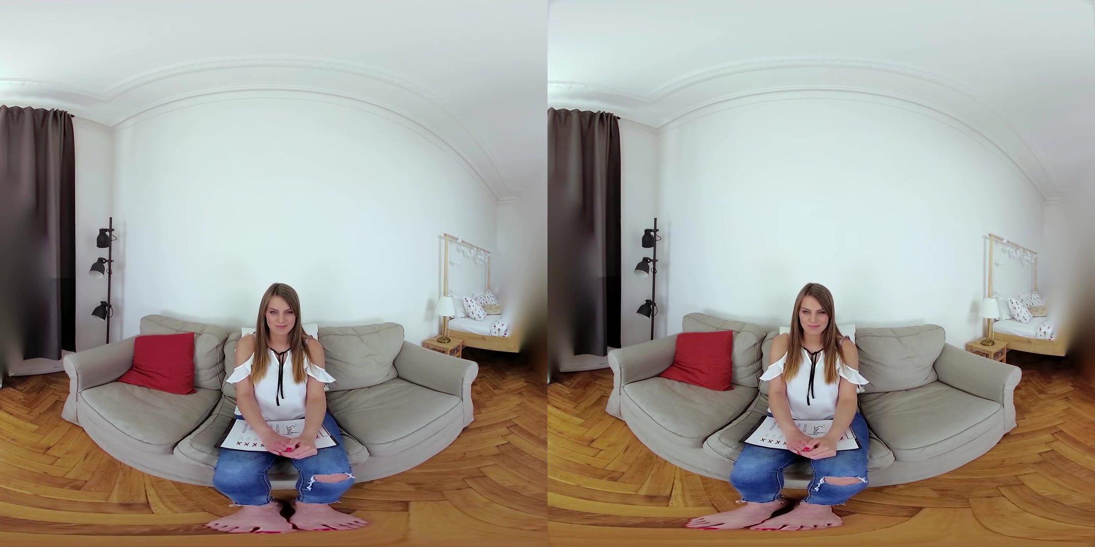 Paula Pee in Sunny Casting - CzechVRCasting