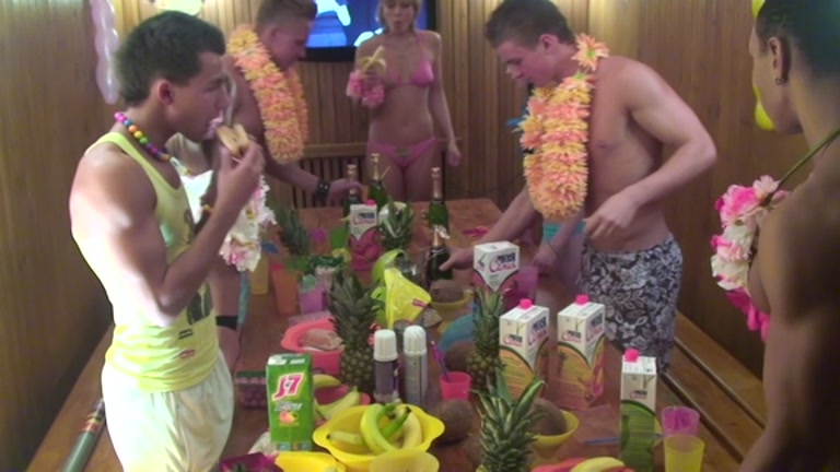 Hawaiian Fuckfest students 18+