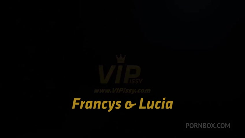 Mischievous Lucia with Francys Belle,Lucia Denvile by VIPissy - PissVids