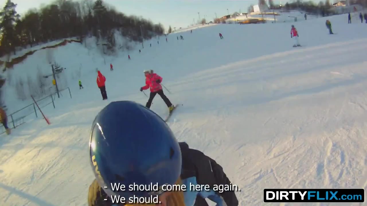 Jessy Brown in Snowboarder chick loves cock
