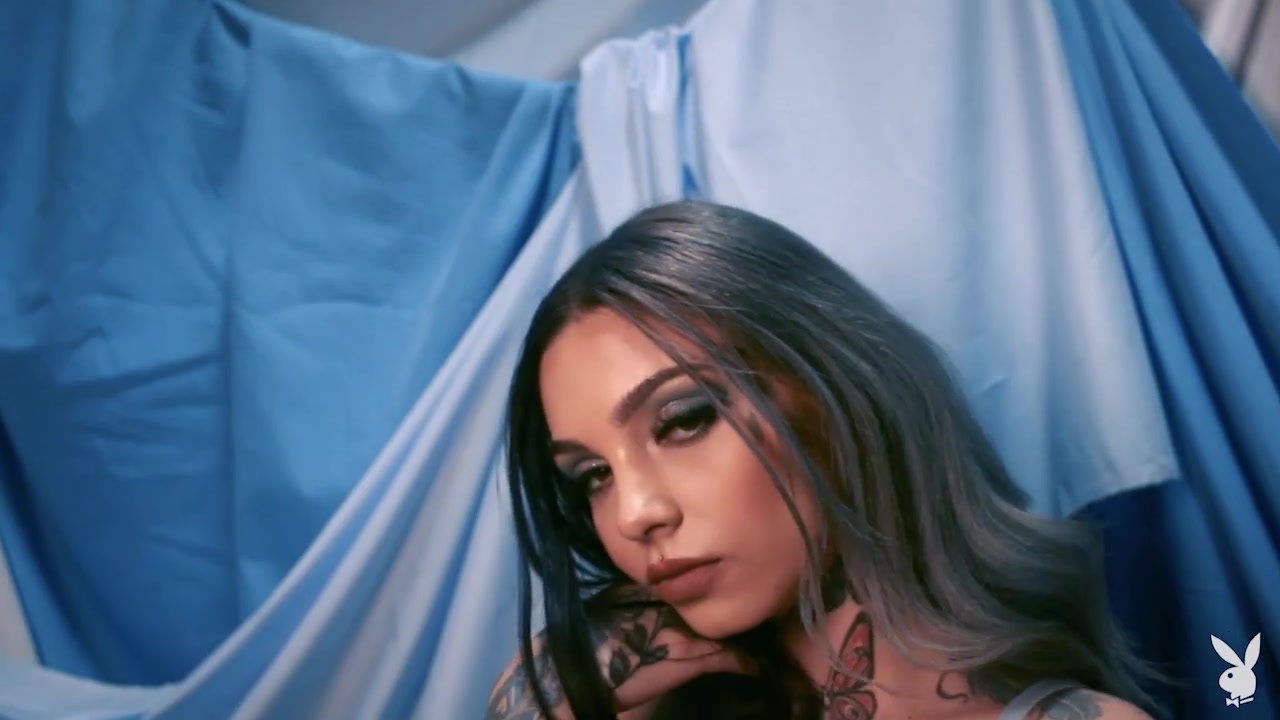 Taylor White in Shades of Blue - PlayboyPlus