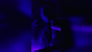 Whipped out the UV light, had fun with Janine [Bad Dragon]