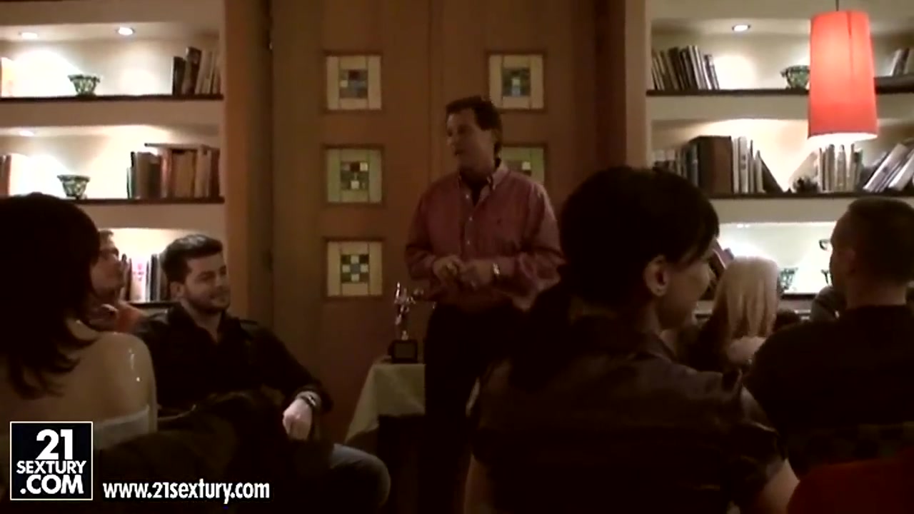 Cameron Cruz throws a party for porn stars