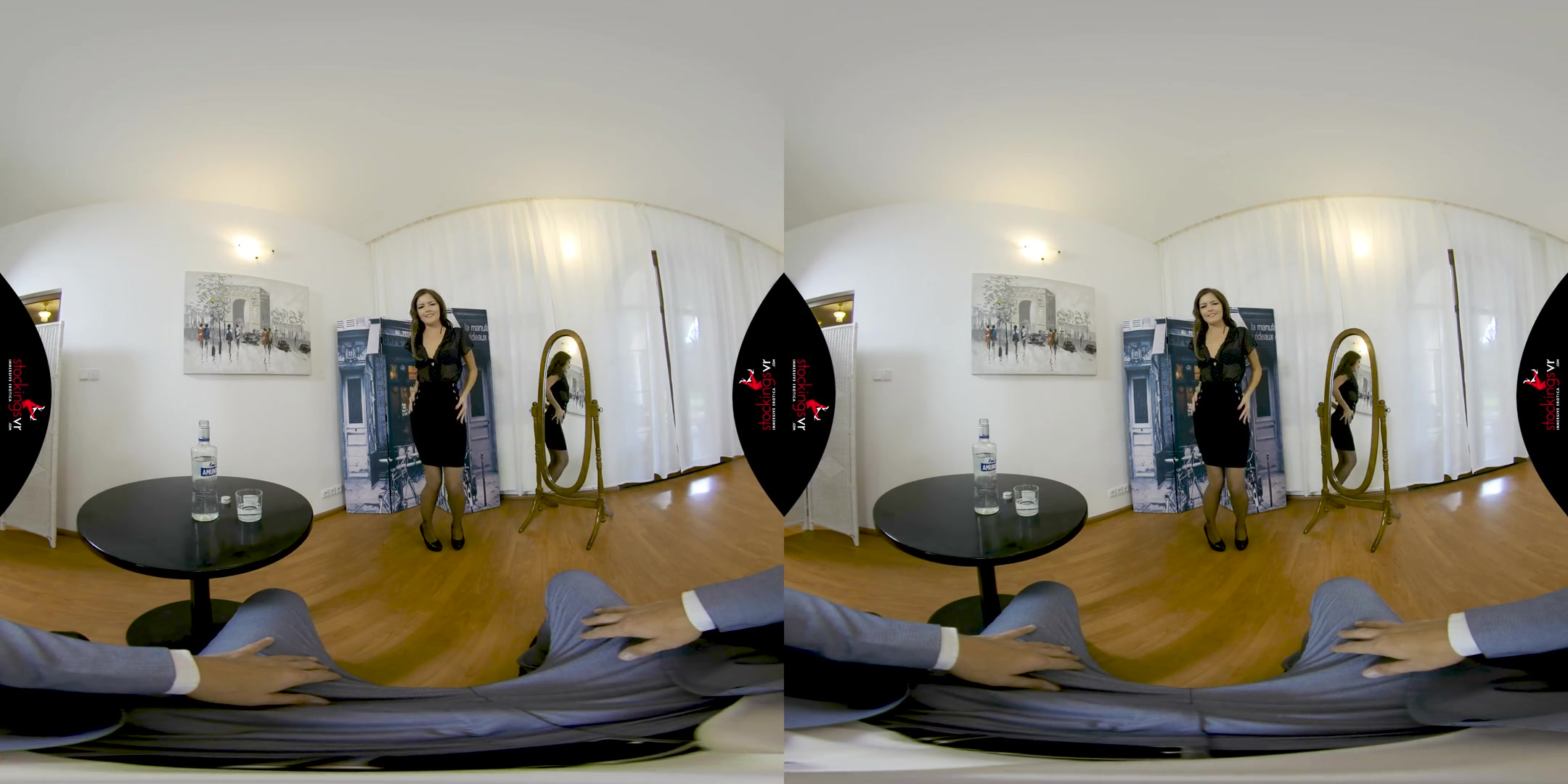 Posh Lady Lapdance - Hot Pornstar Sucks your Cock in VR