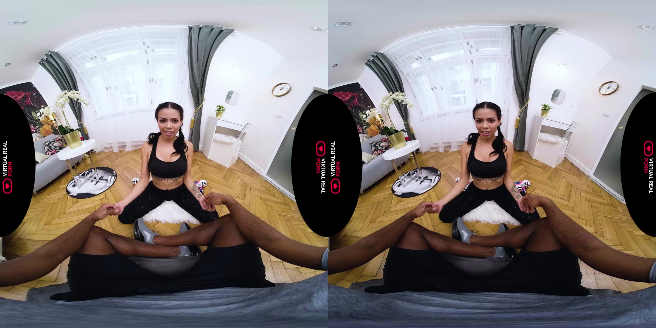 Yoga Teacher - Big Tits Yoga Instructor Canela Skin