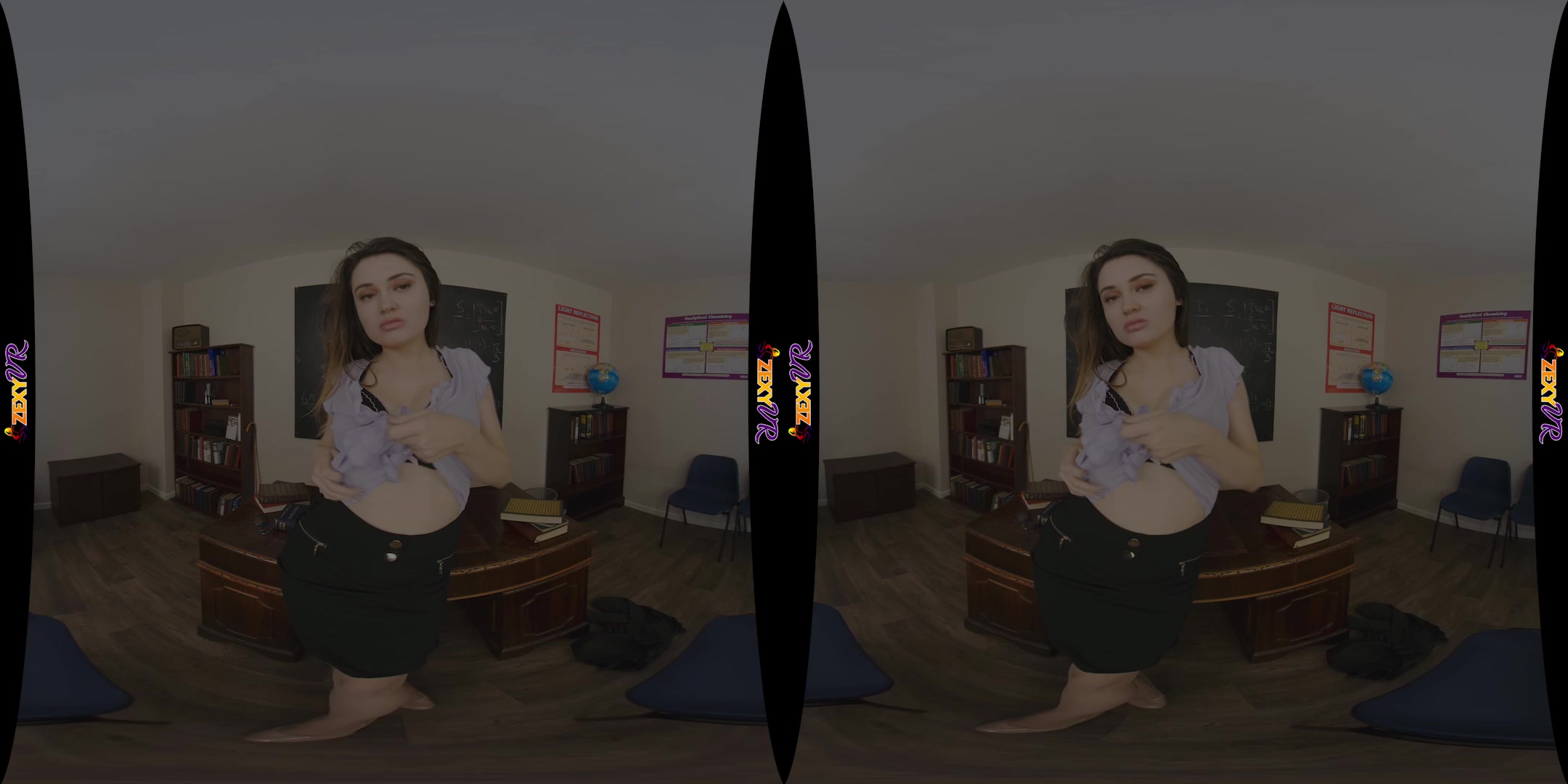 Classroom Nude featuring Gabriella - ZexyVR
