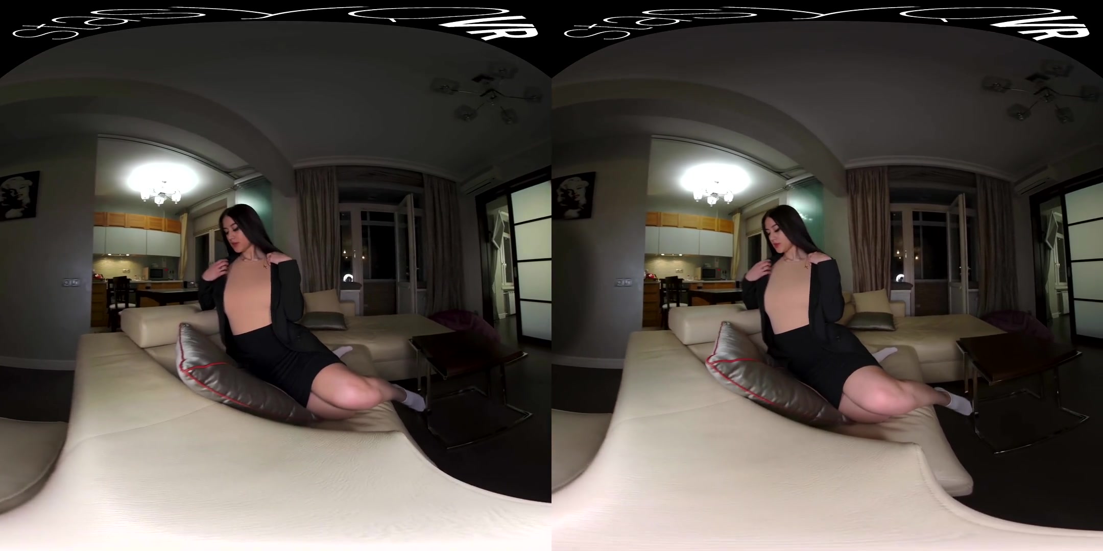 The Executive Treatment - Big Tits Stripper Solo