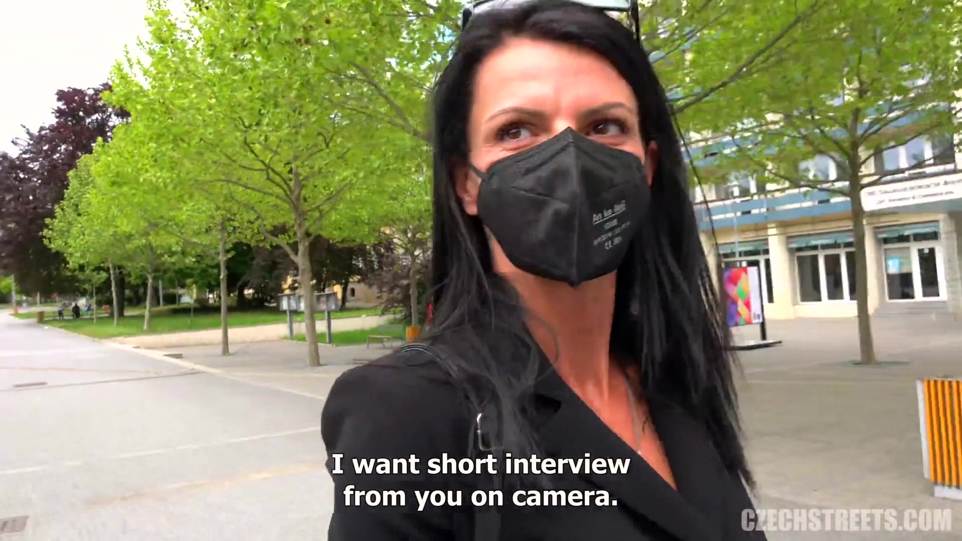 Czech Streets – Milf Enjoys a Vibrator in Public