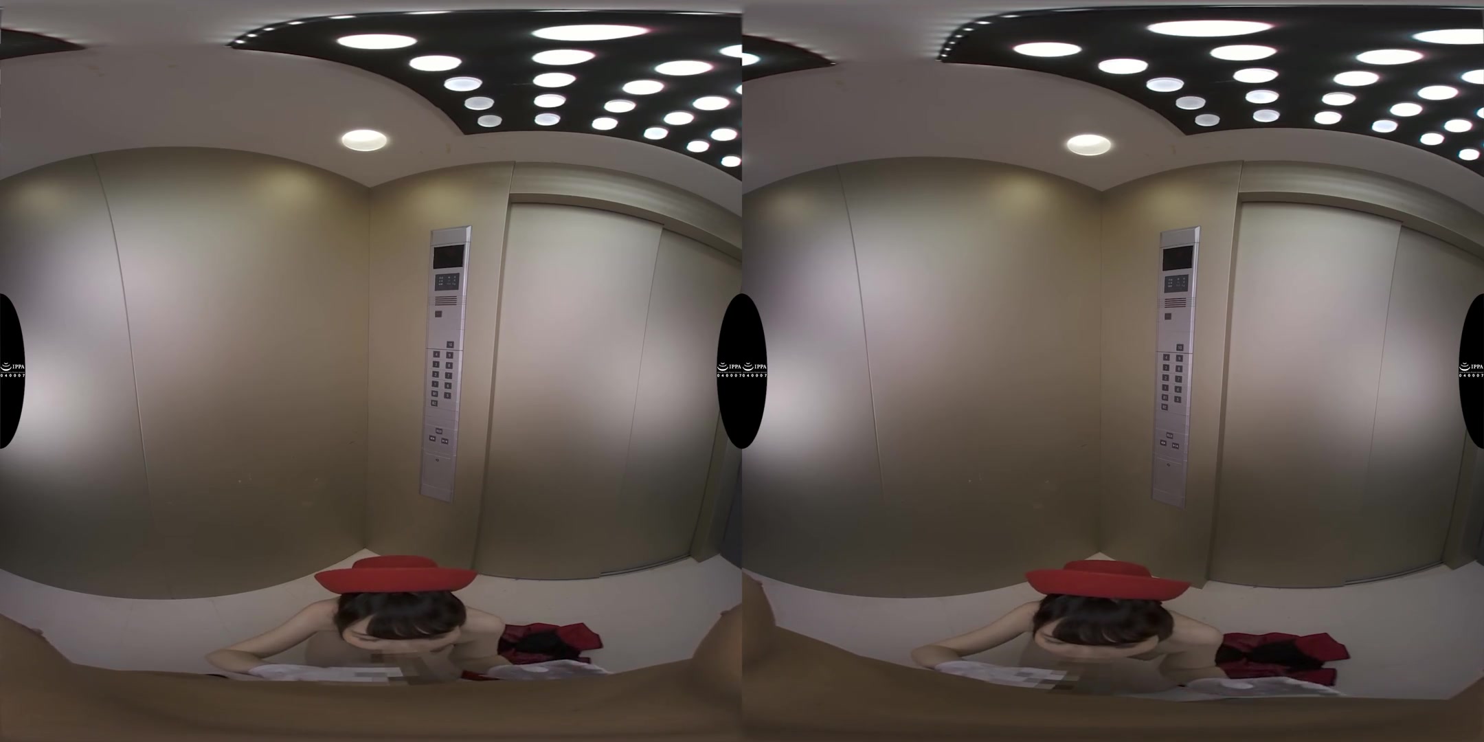 Fucking the Elevator Girl From Behind While You're Closed in with Her - Petite Asian Hardcore