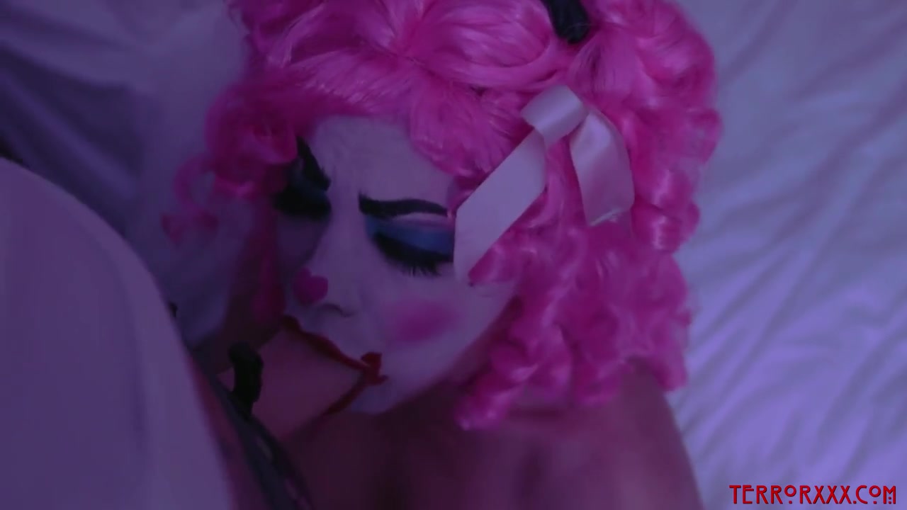 Clown Girl Savagely Ass Fucked And Tormented By Master
