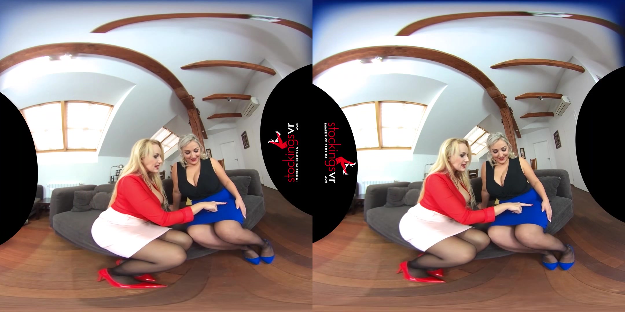 Smell my panties starring Angel Wicky and Krystal Swift