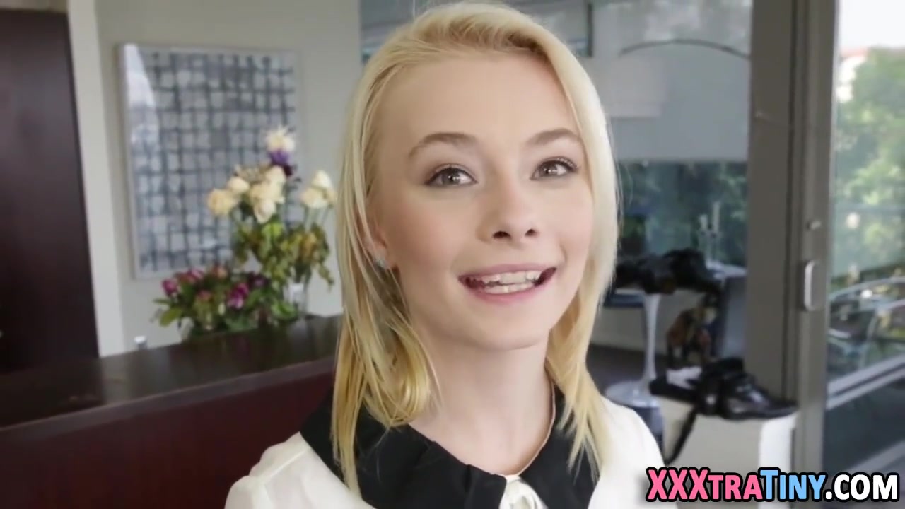 Tiny Blonde Gets Creamed